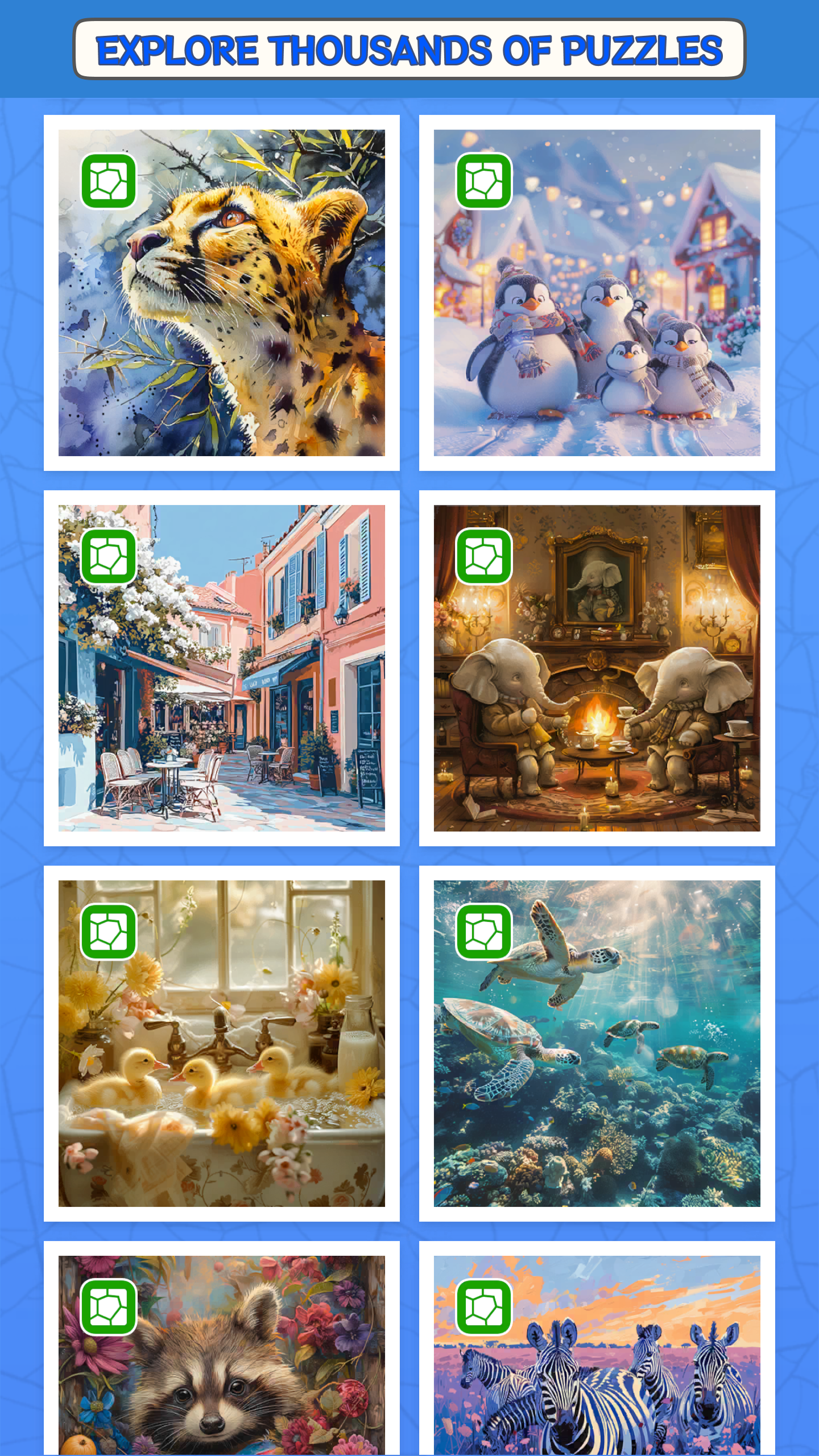 اسکرین شات 6 بازی Piece of Art Puzzle Jigsaw HD