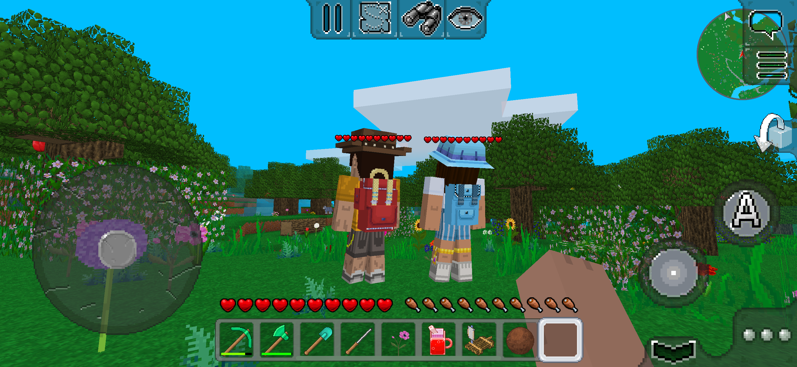 اسکرین شات 7 بازی MultiCraft — Build and Mine!