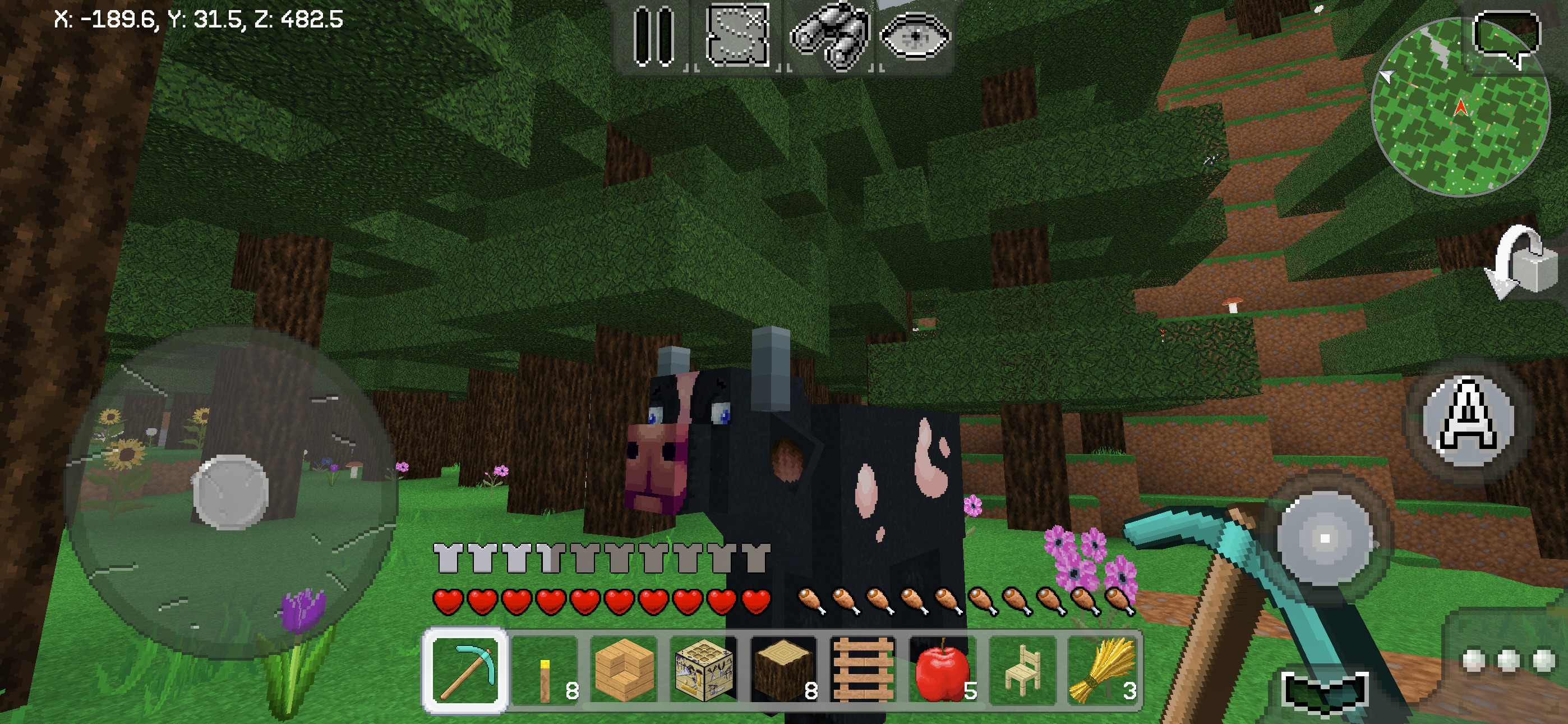 اسکرین شات 5 بازی MultiCraft — Build and Mine!