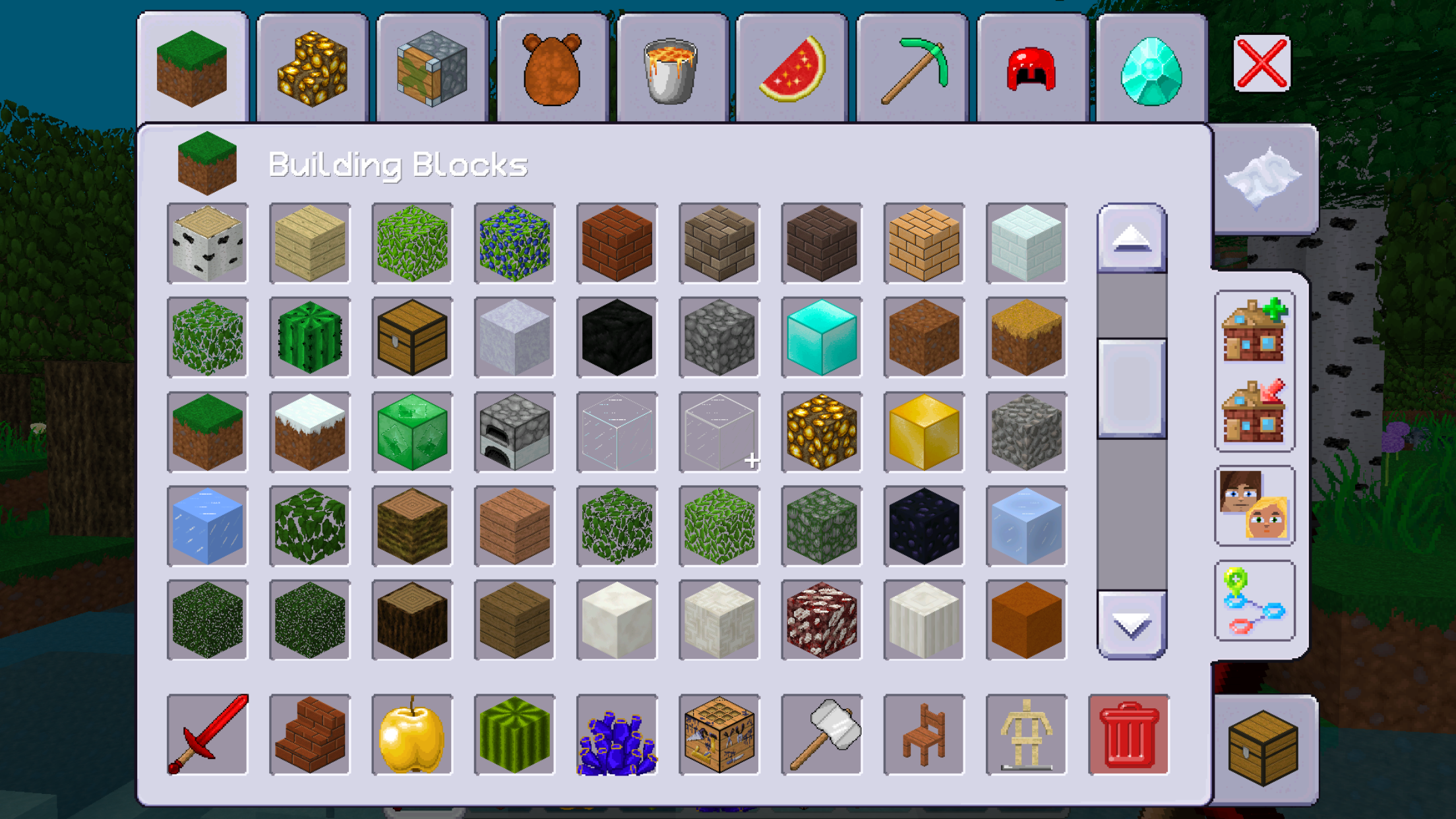 اسکرین شات 4 بازی MultiCraft — Build and Mine!