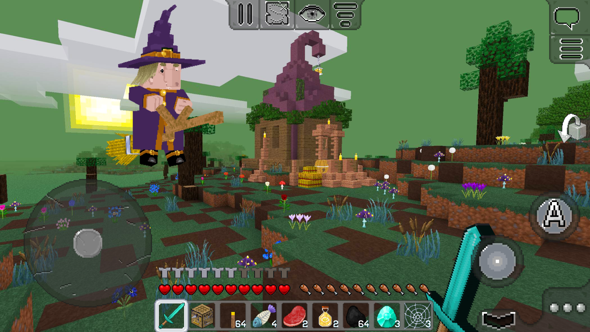 اسکرین شات 7 بازی MultiCraft — Build and Mine!