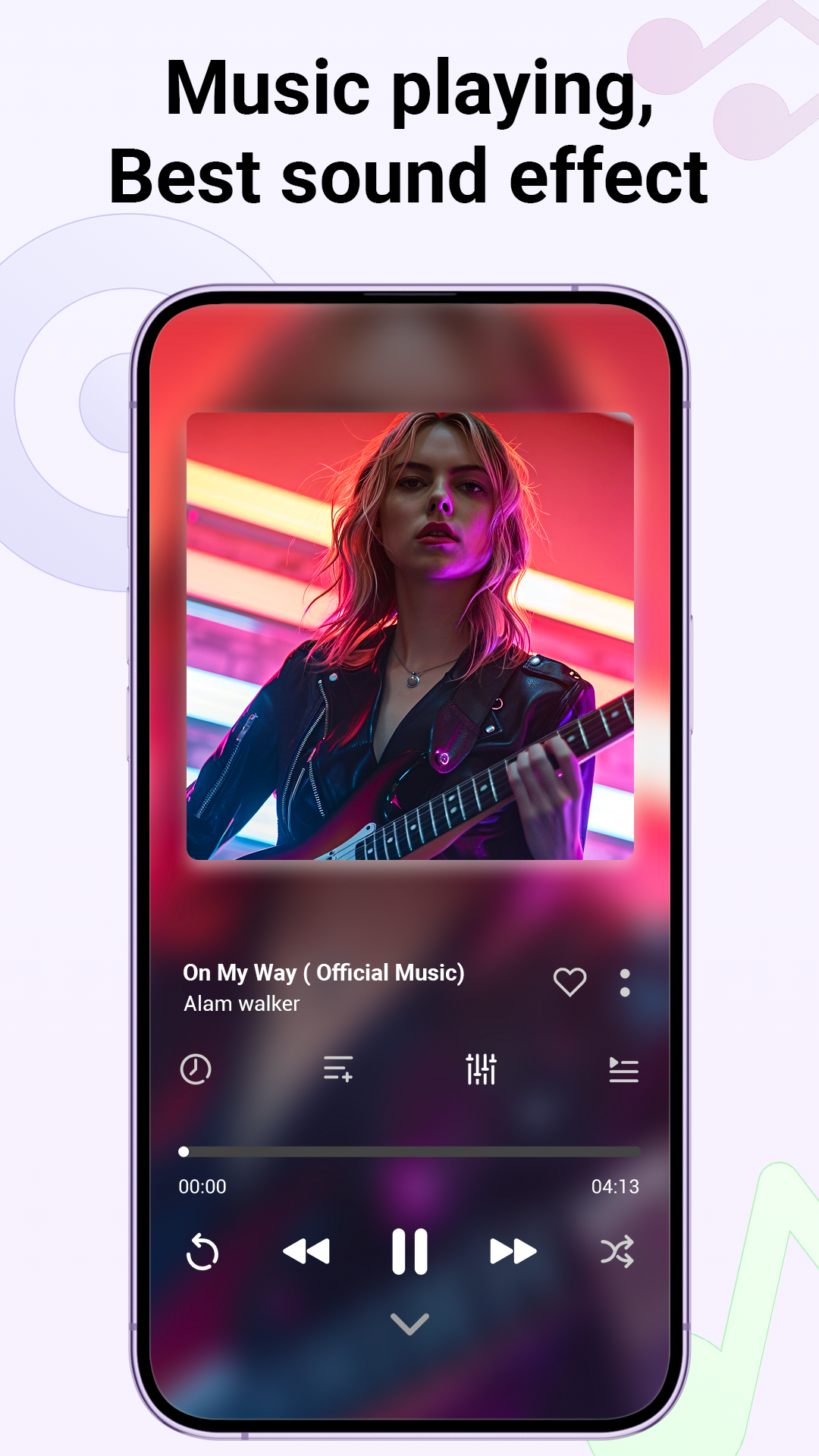اسکرین شات 6 برنامه Music Player