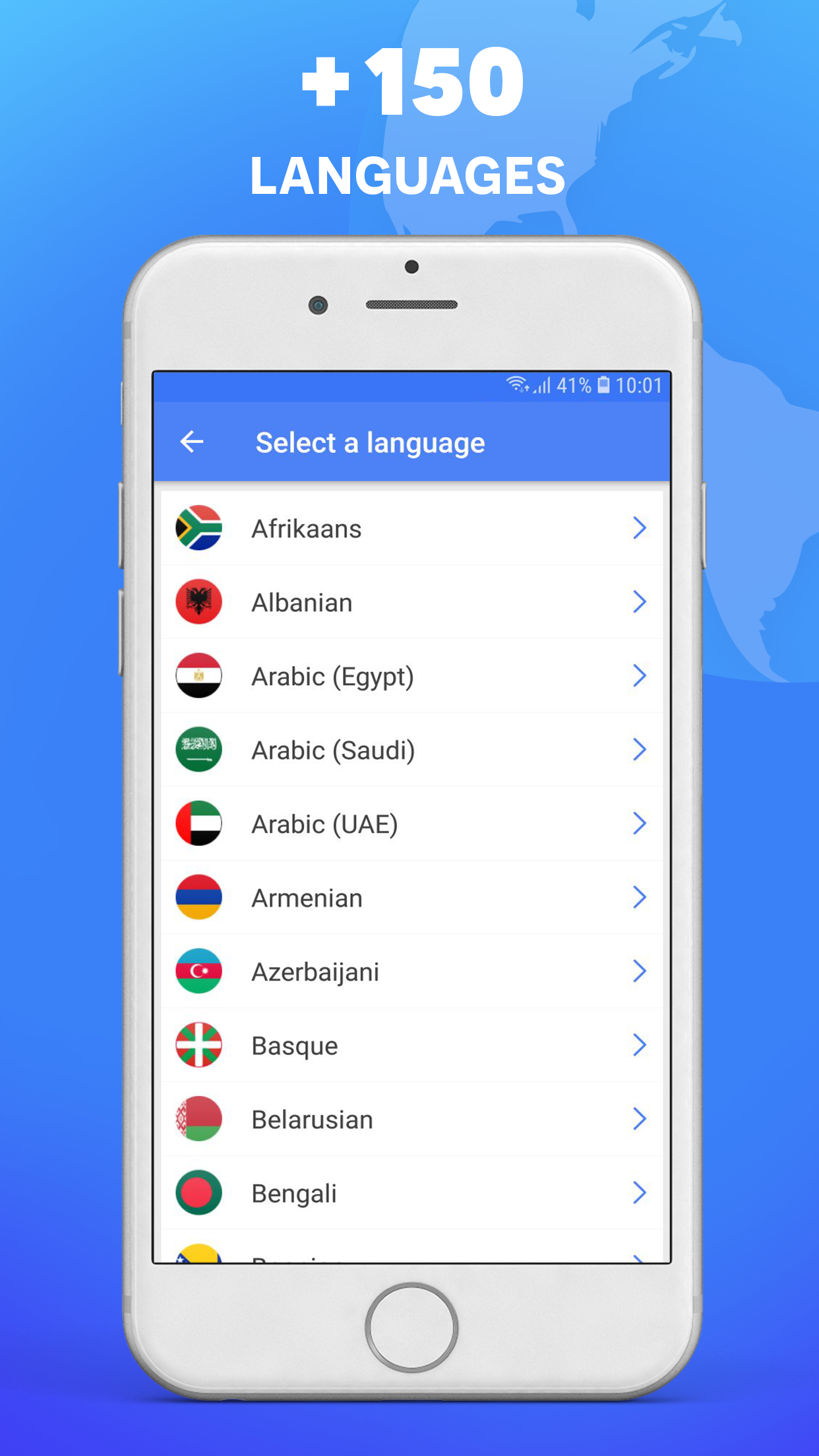 اسکرین شات 1 برنامه Speak and Translate: Translate