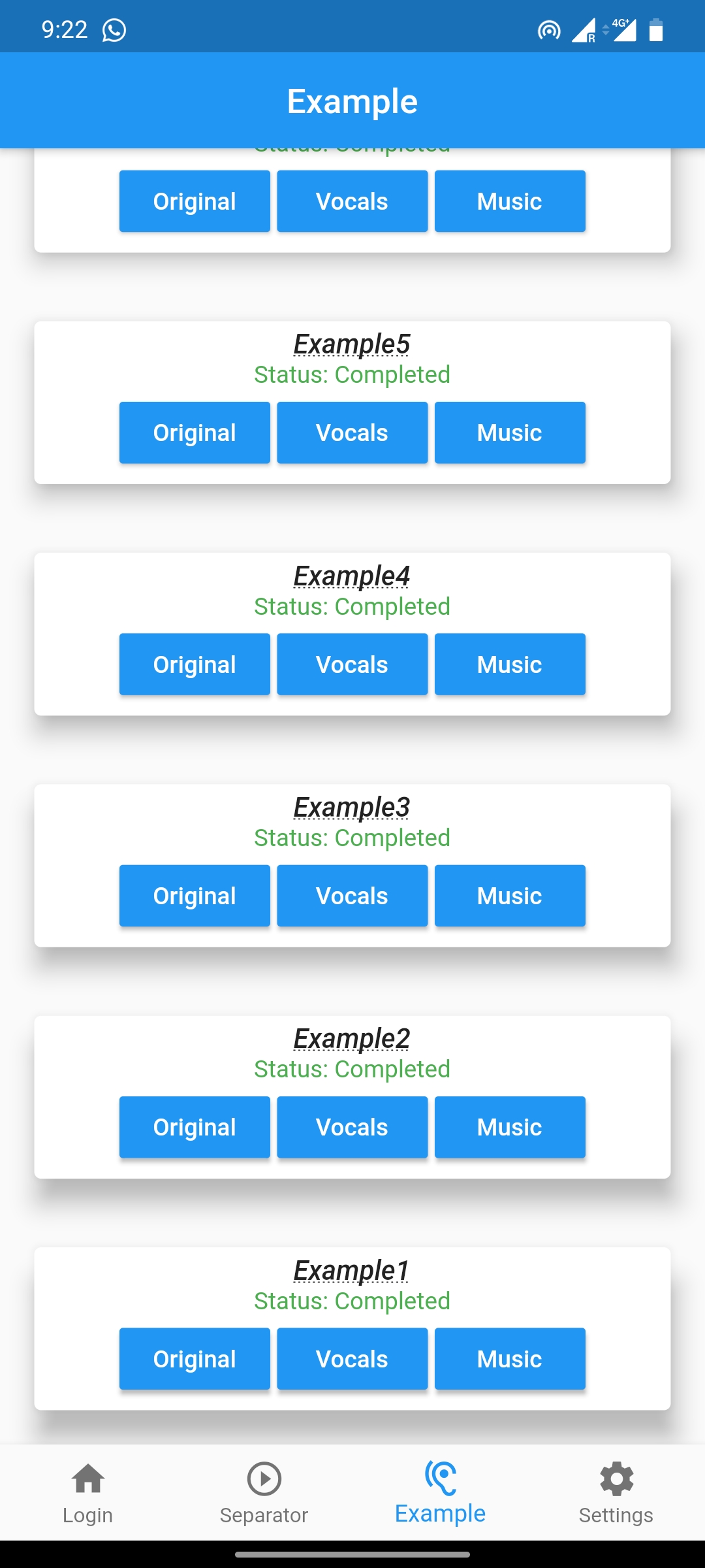 اسکرین شات 3 برنامه Vocal Remover for karaoke & da