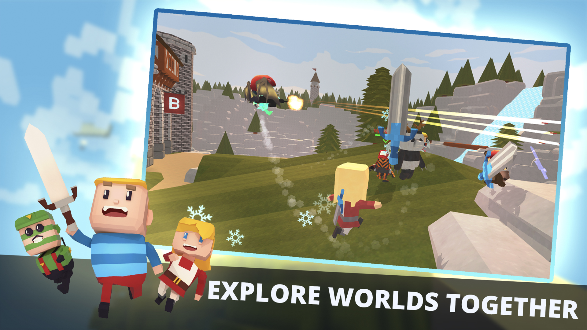 اسکرین شات 2 بازی Kogama Friends