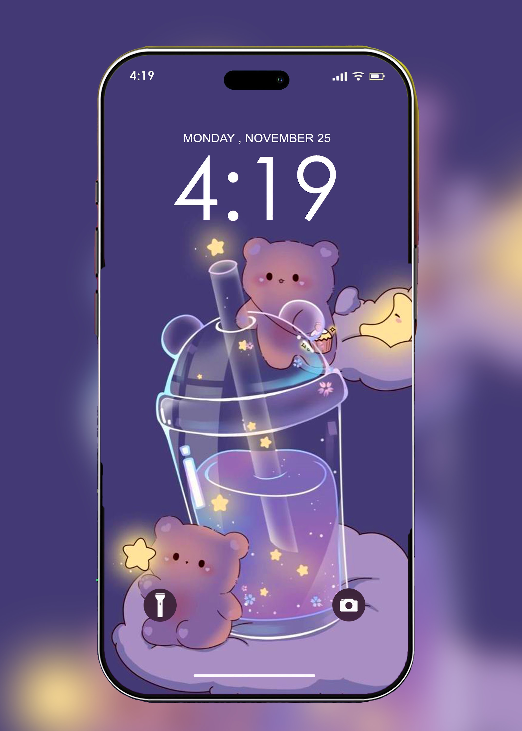 اسکرین شات 3 برنامه Cute Kawaii Wallpaper HD