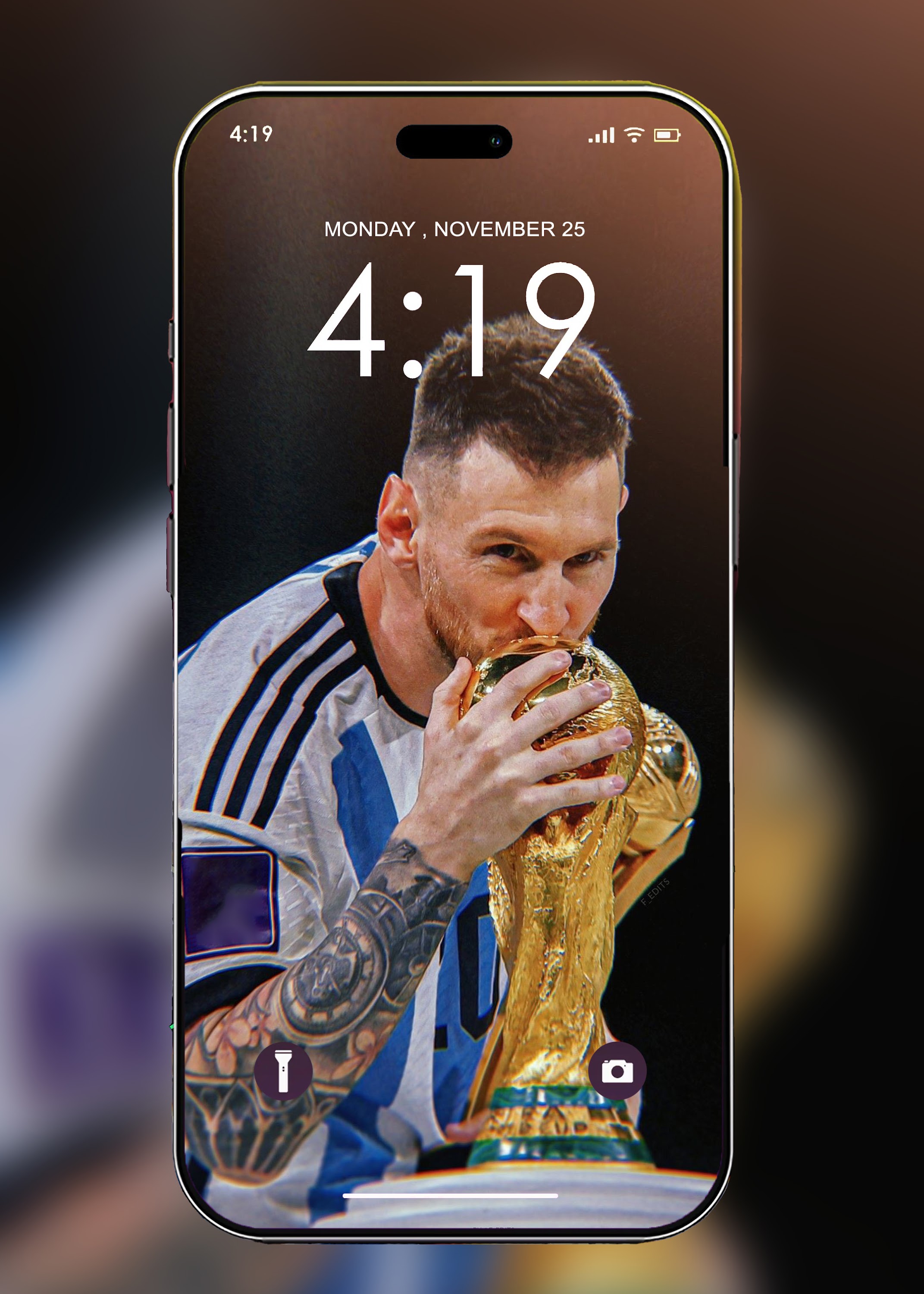 اسکرین شات 1 برنامه Football Wallpaper HD 4K