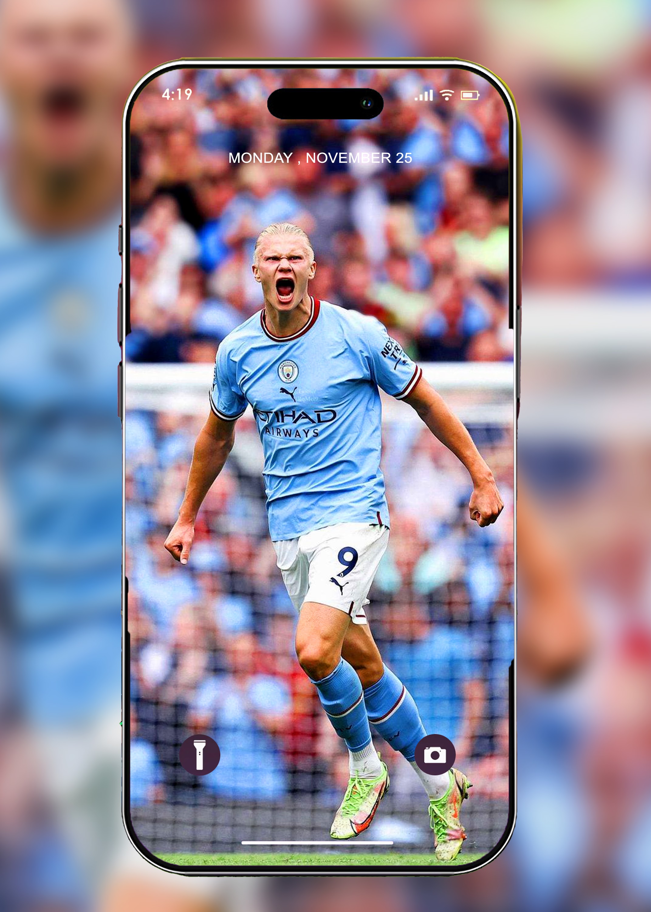 اسکرین شات 5 برنامه Football Wallpaper HD 4K
