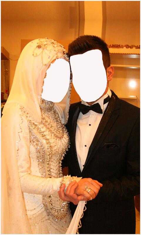 اسکرین شات 4 برنامه Hijab Beautiful Couple Pics