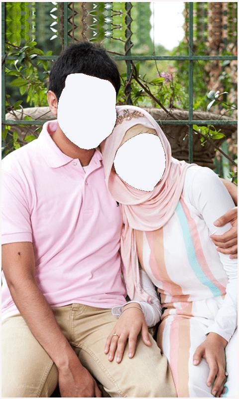 اسکرین شات 3 برنامه Hijab Beautiful Couple Pics