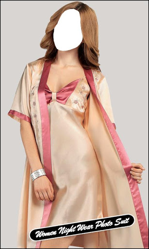 اسکرین شات 1 برنامه Women Night Wear Photo Suit