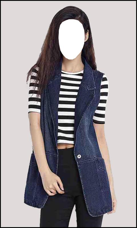 اسکرین شات 1 برنامه Women with Jeans Photo Frames