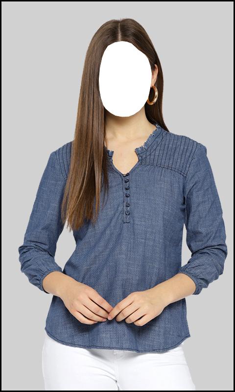 اسکرین شات 6 برنامه Women with Jeans Photo Frames