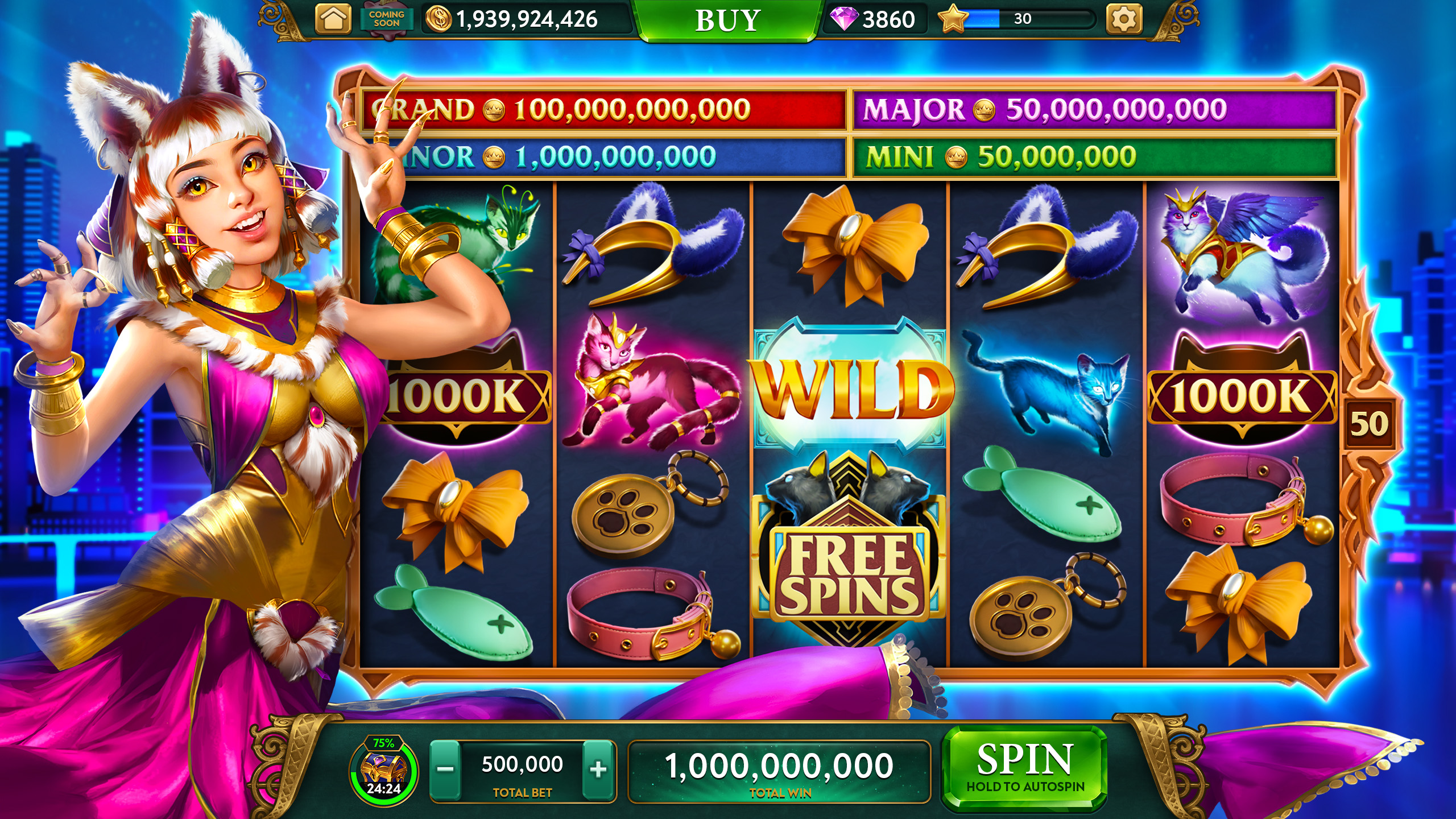 اسکرین شات 4 بازی ARK Casino - Vegas Slots Game
