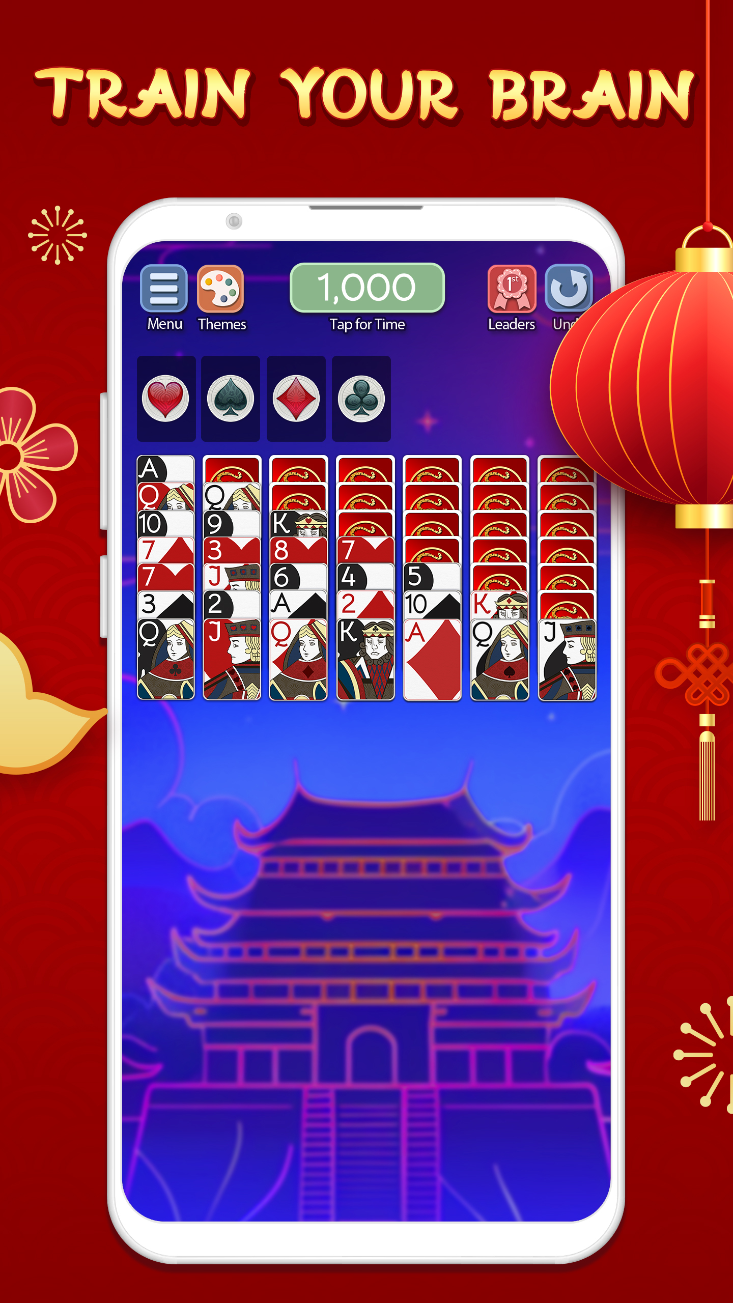اسکرین شات 3 بازی Chinese Solitaire Deluxe® 2