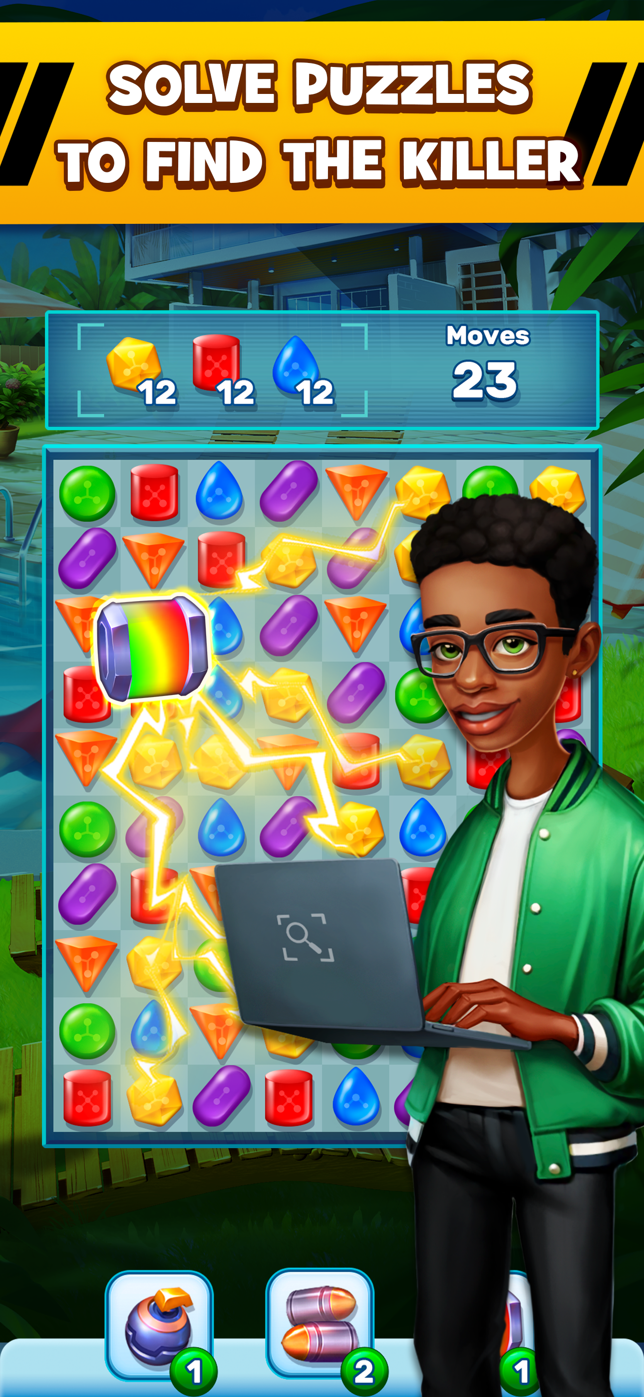 اسکرین شات 2 بازی Match Detective: Casual Puzzle