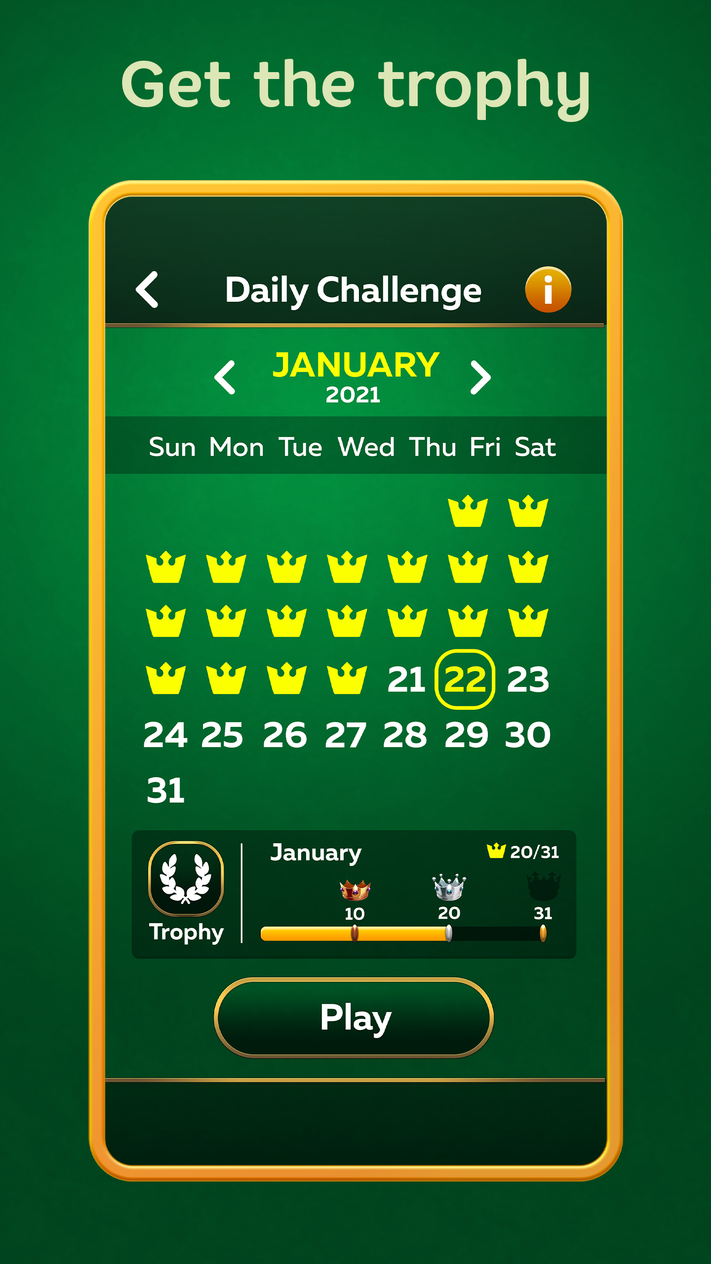 اسکرین شات 5 بازی Solitaire Play - Card Klondike