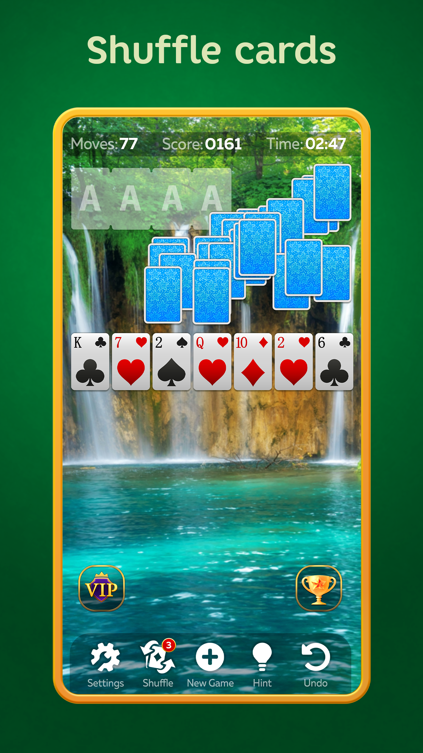 اسکرین شات 2 بازی Solitaire Play - Card Klondike