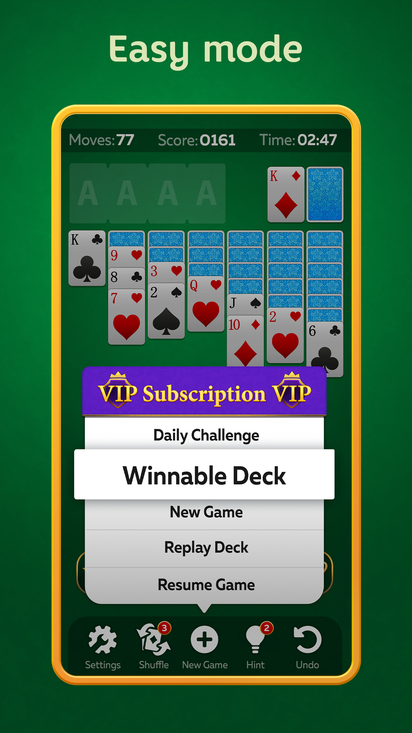 اسکرین شات 4 بازی Solitaire Play - Card Klondike