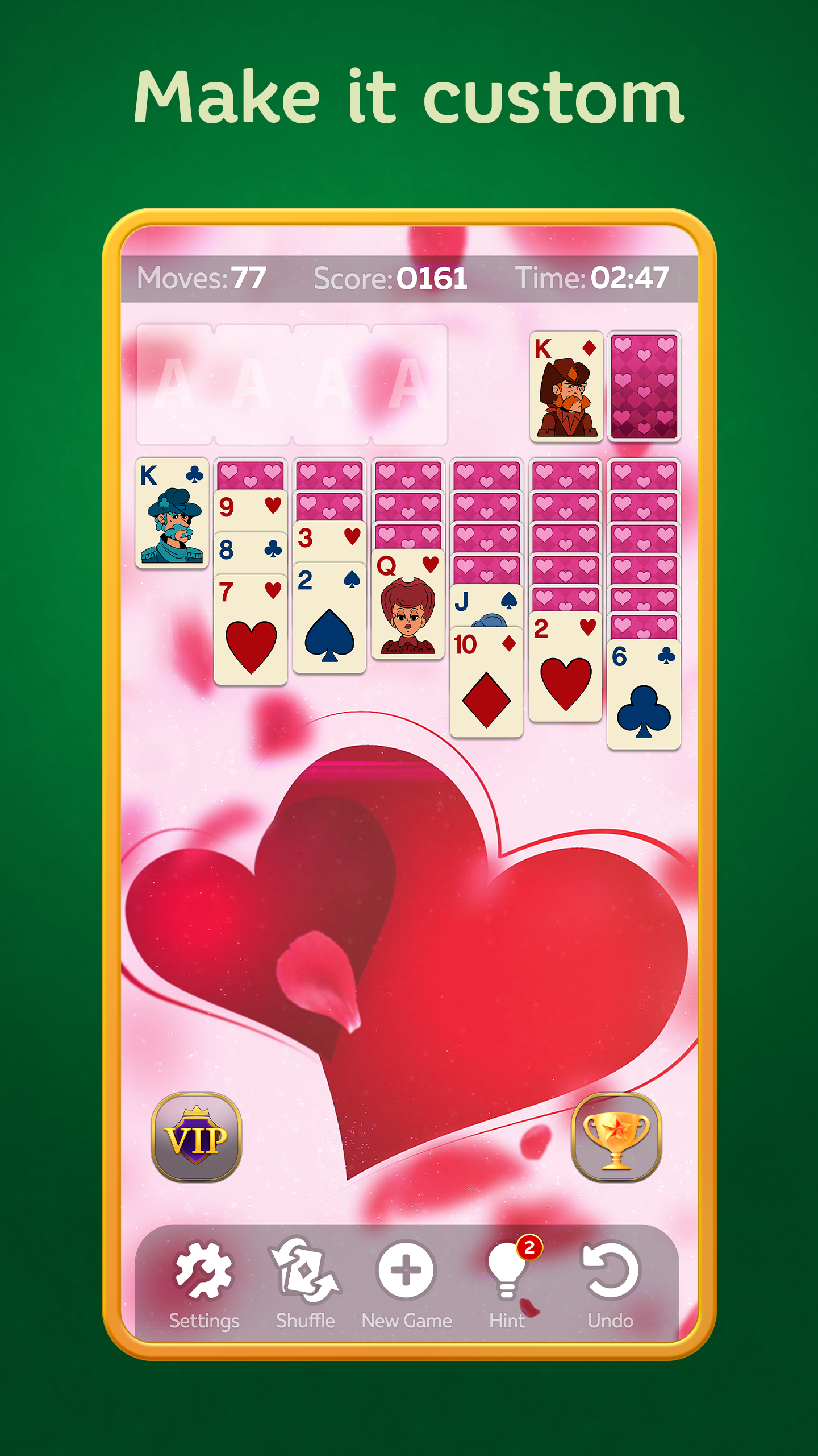اسکرین شات 3 بازی Solitaire Play - Card Klondike