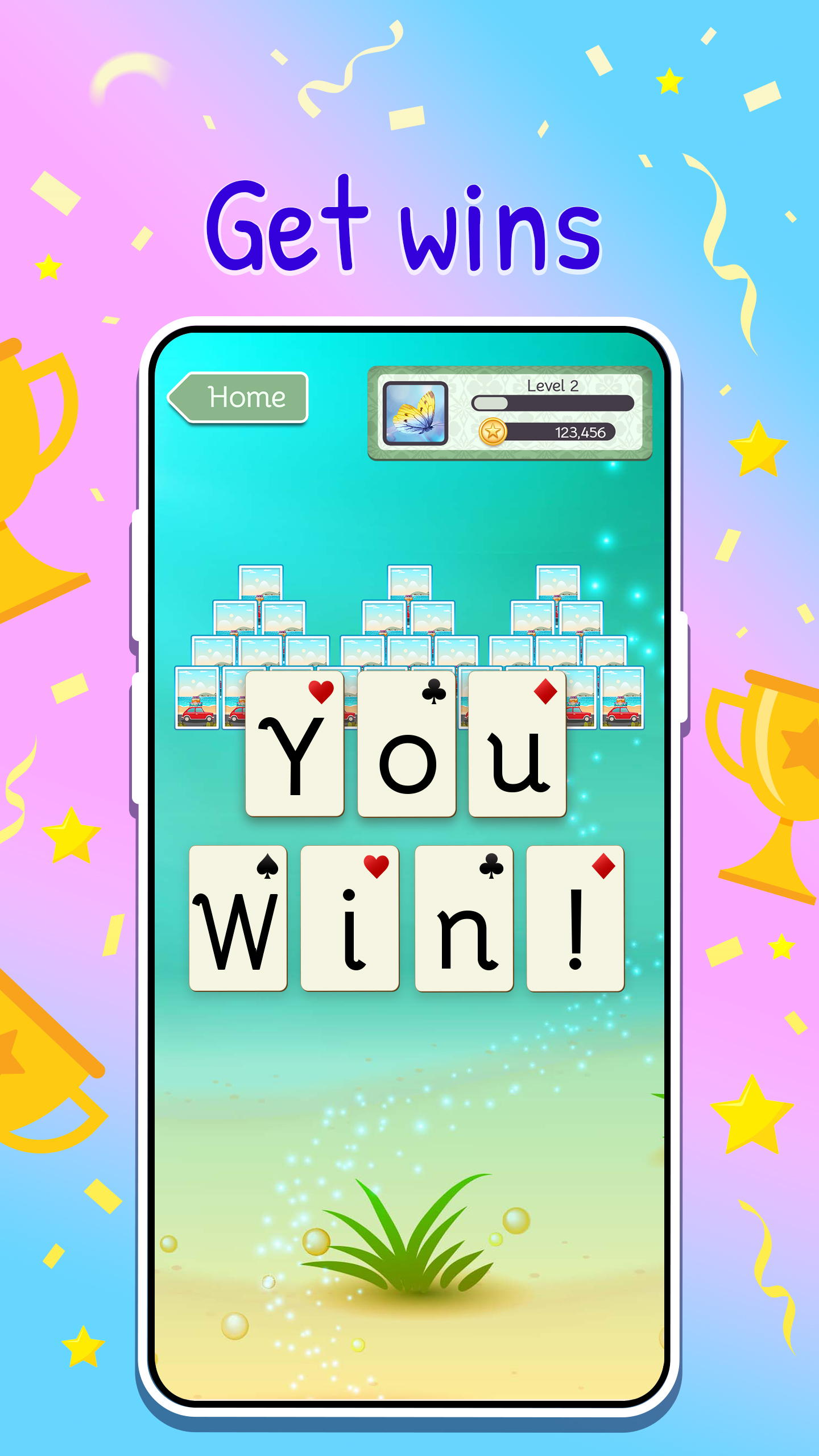 اسکرین شات 6 بازی TriPeaks Solitaire Deluxe® 2