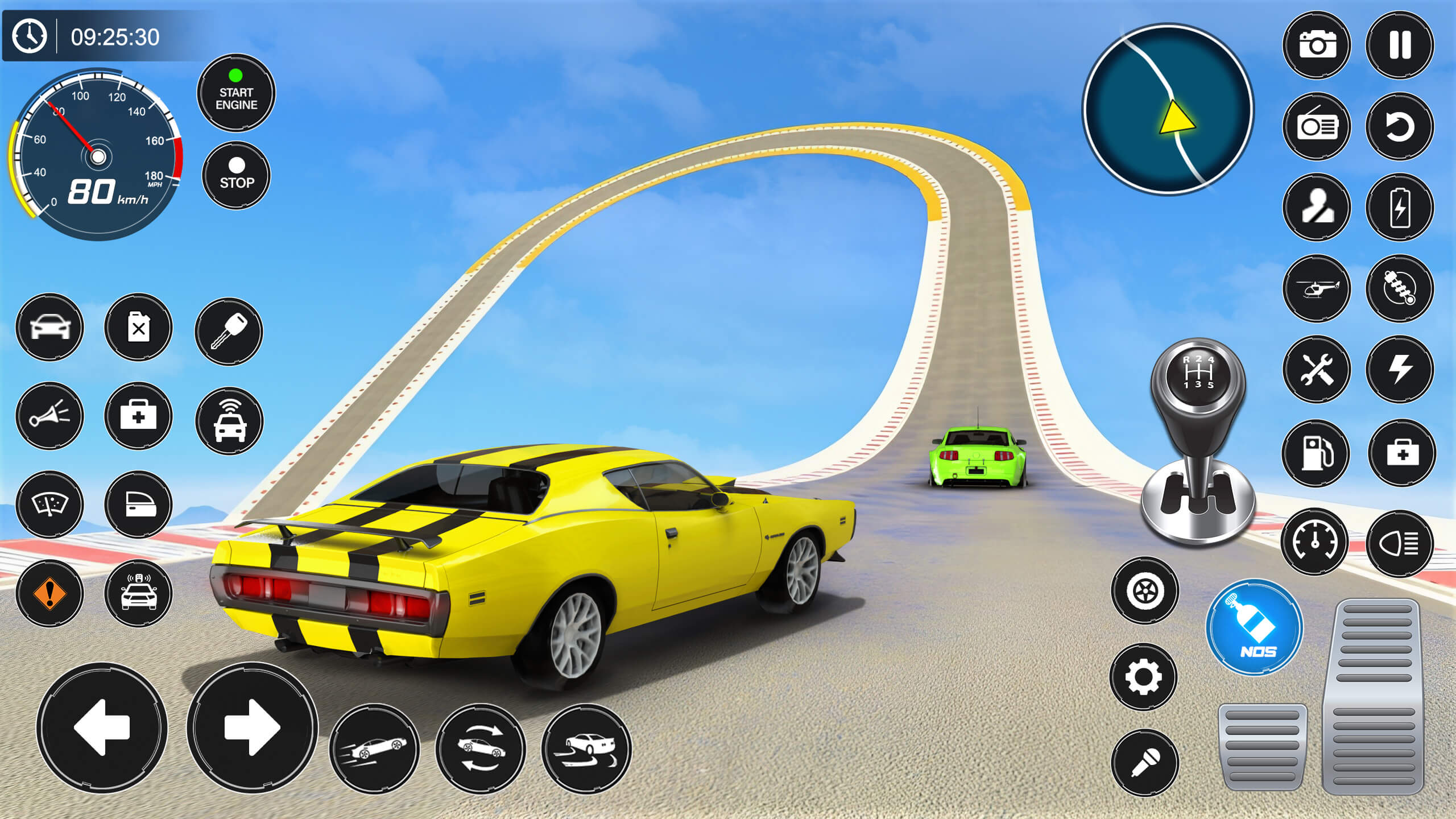 اسکرین شات 5 بازی Ramp Car Stunt Race - Car Game