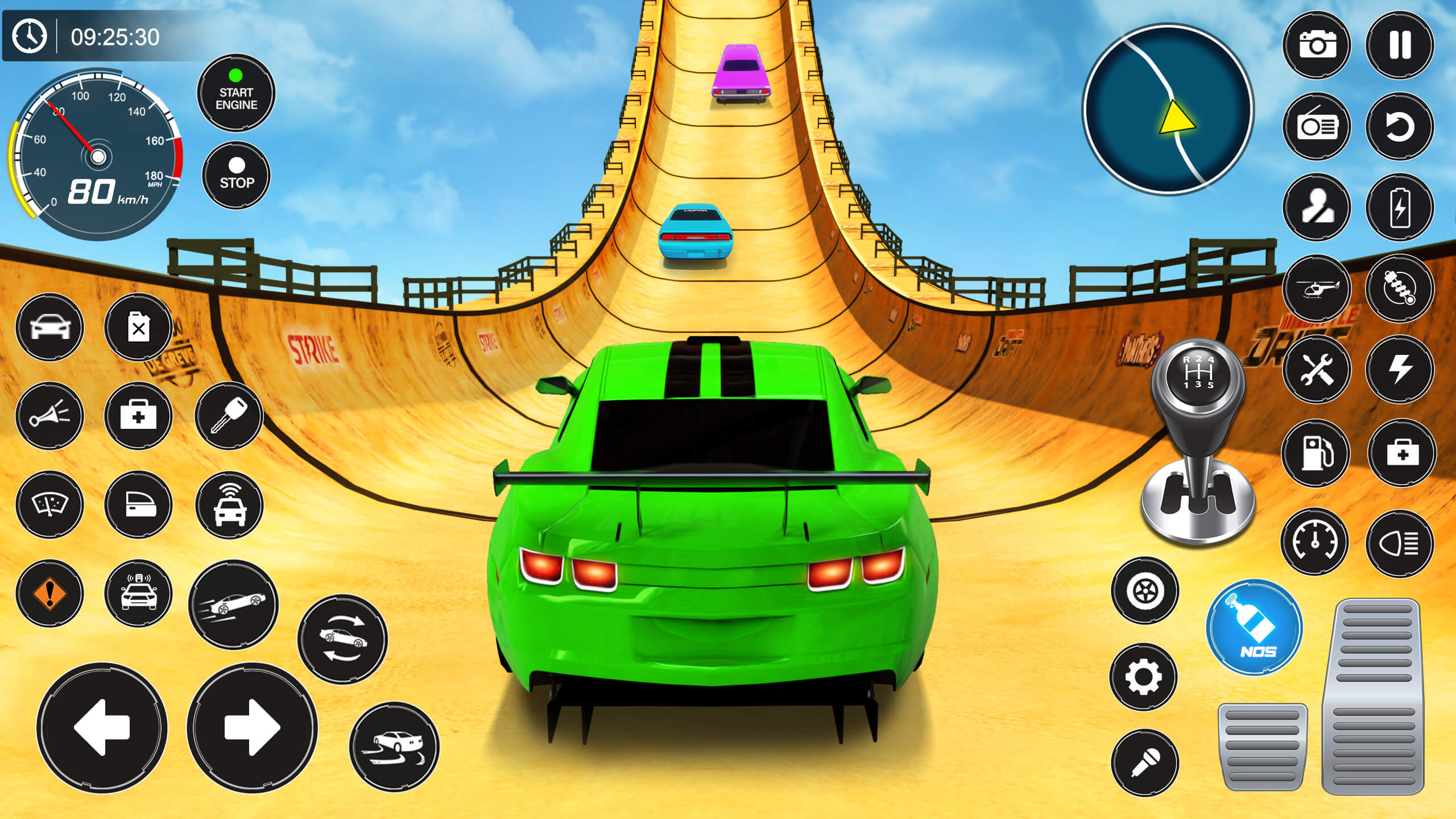 اسکرین شات 1 بازی Ramp Car Stunt Race - Car Game
