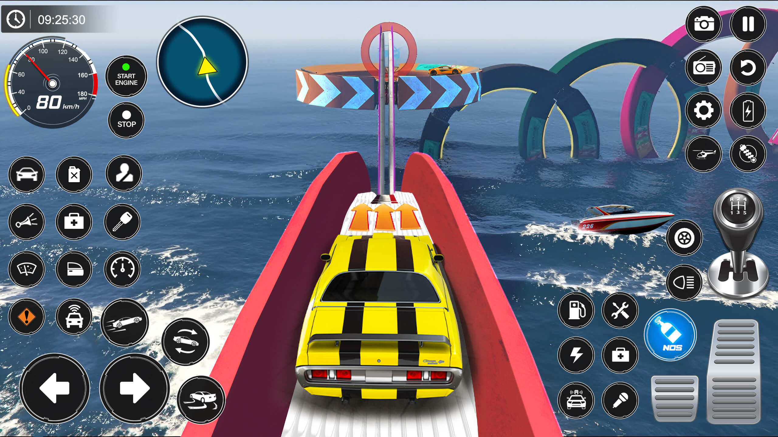 اسکرین شات 3 بازی Ramp Car Stunt Race - Car Game