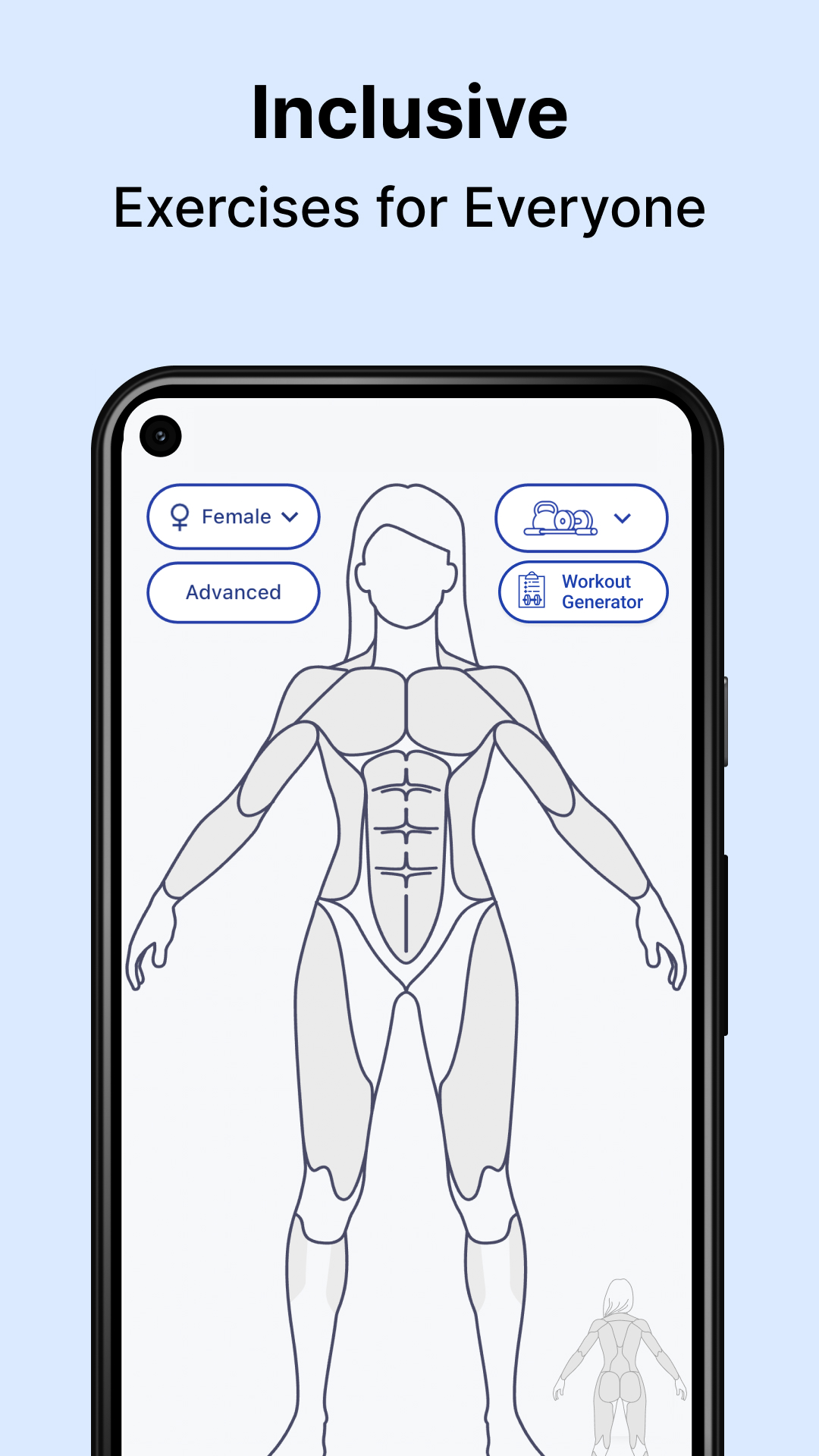 اسکرین شات 6 برنامه MuscleWiki: Workout & Fitness