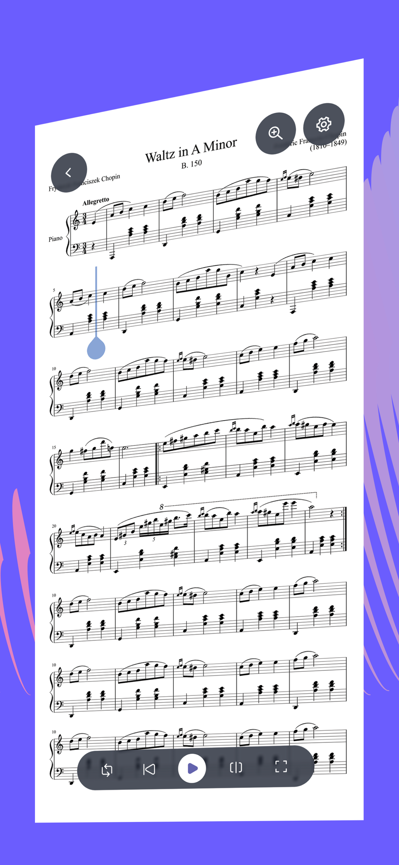 اسکرین شات 2 برنامه MuseScore: sheet music