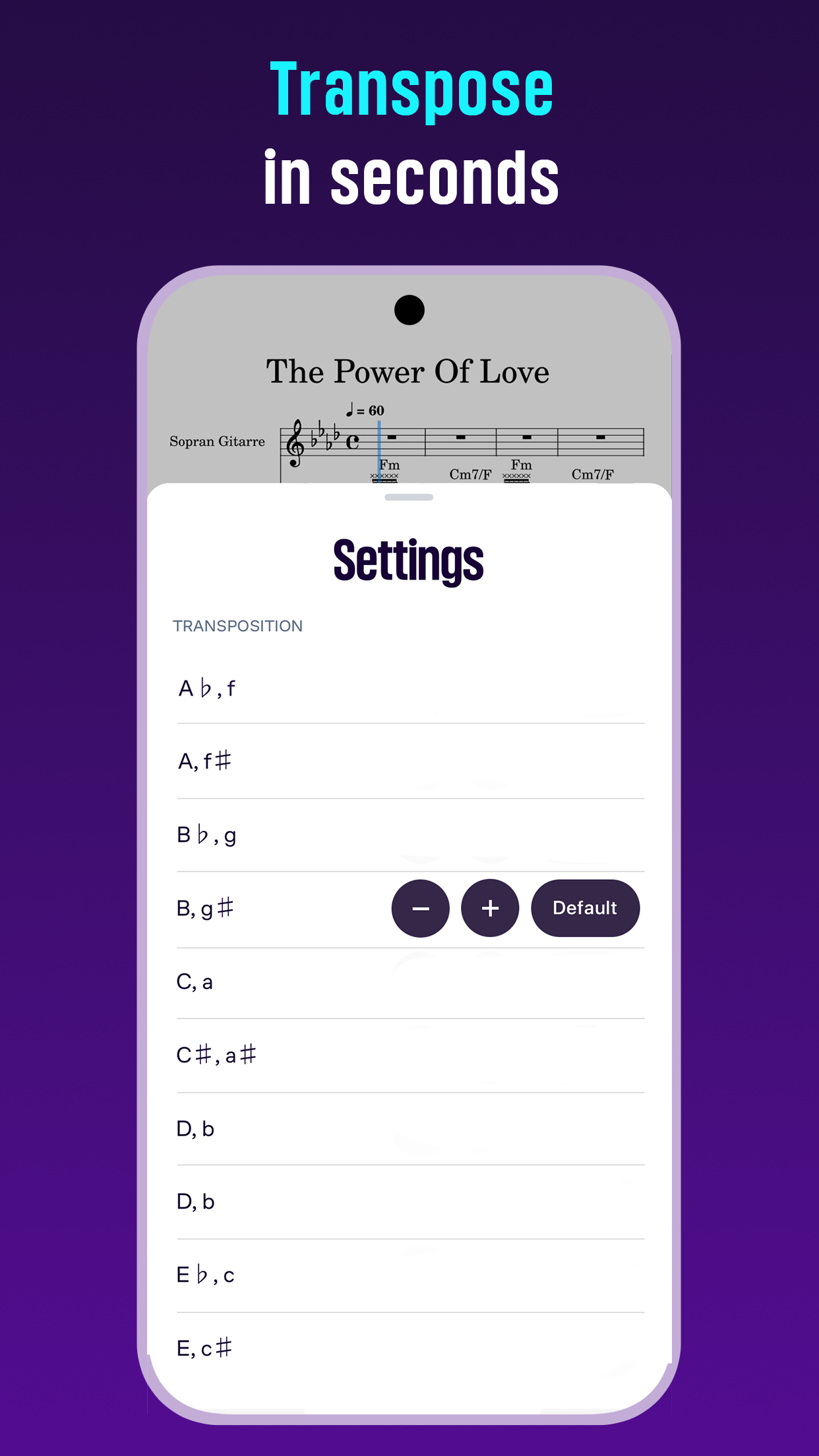 اسکرین شات 6 برنامه MuseScore: sheet music