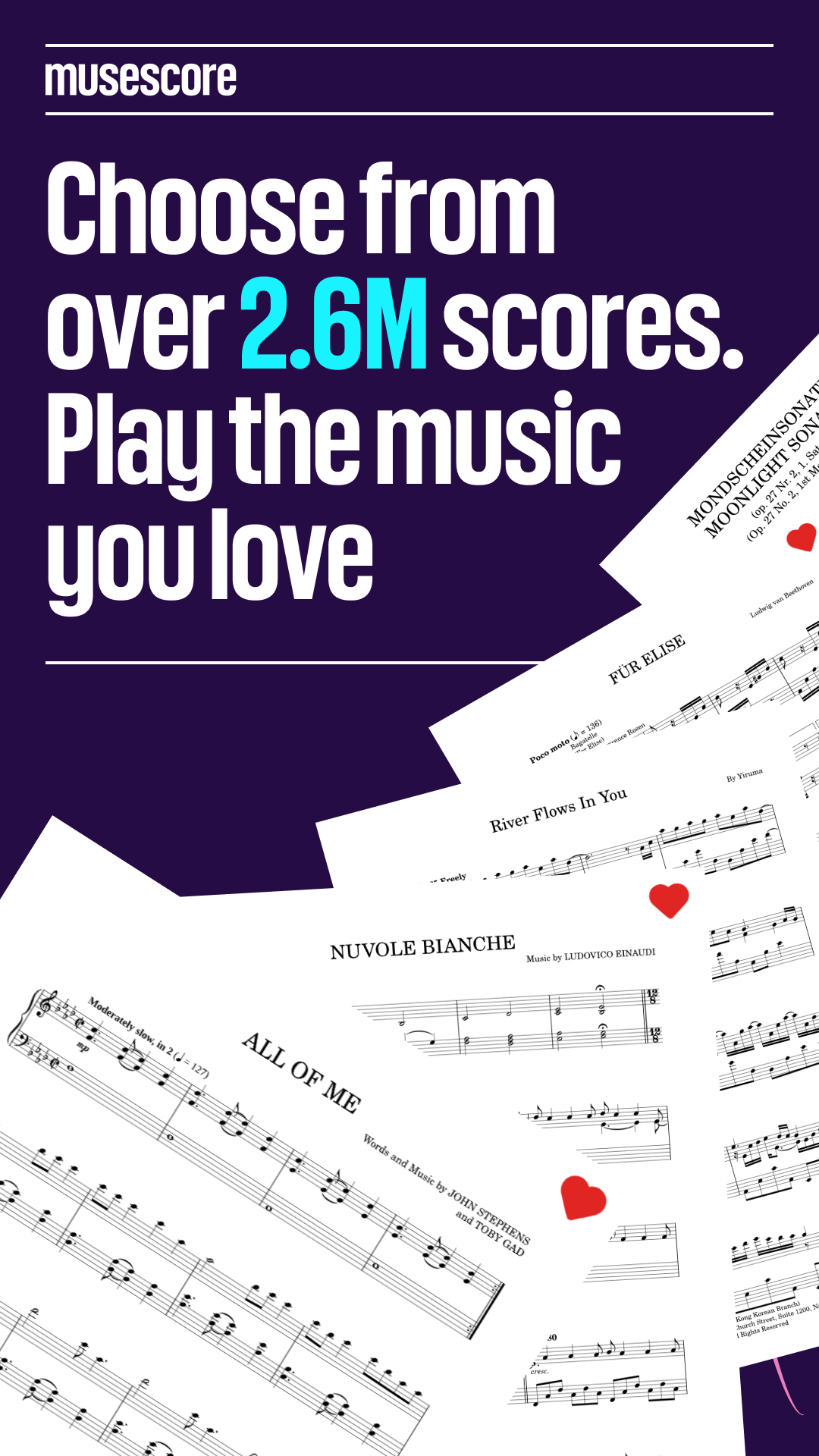 اسکرین شات 1 برنامه MuseScore: sheet music