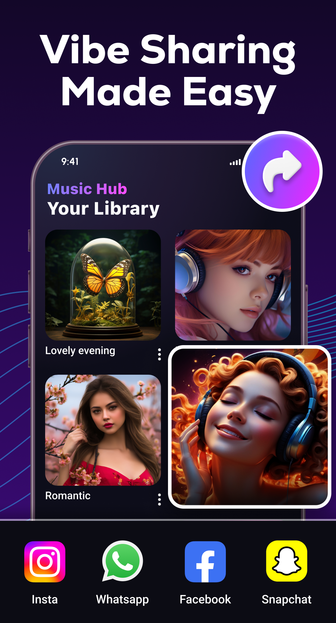 اسکرین شات 6 برنامه AI Music Maker & Cover Songs