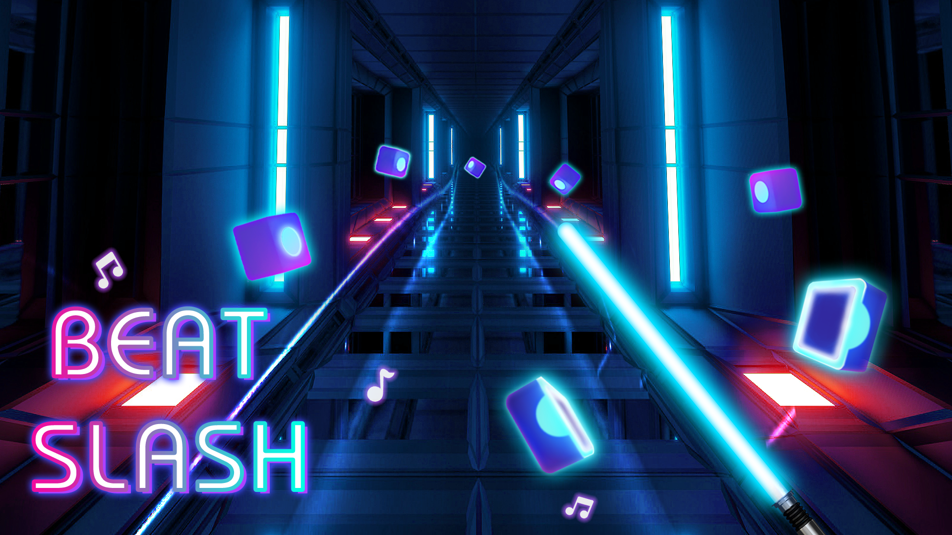 اسکرین شات 2 بازی Beat Slash: Blade Song