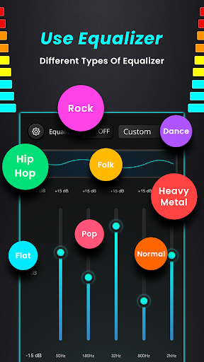 اسکرین شات برنامه Music Booster - Max Volume Booster 3