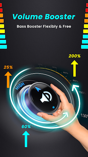 اسکرین شات برنامه Music Booster - Max Volume Booster 1