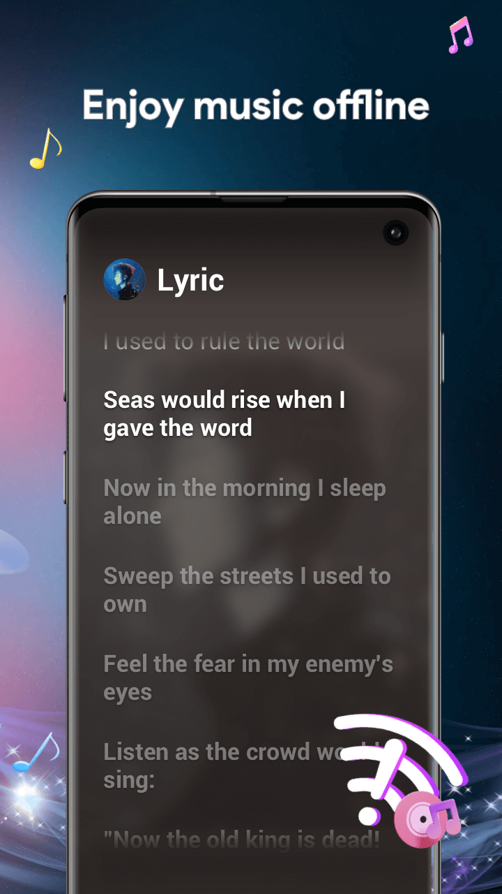 اسکرین شات 5 برنامه Music Player: MP3 Downloader