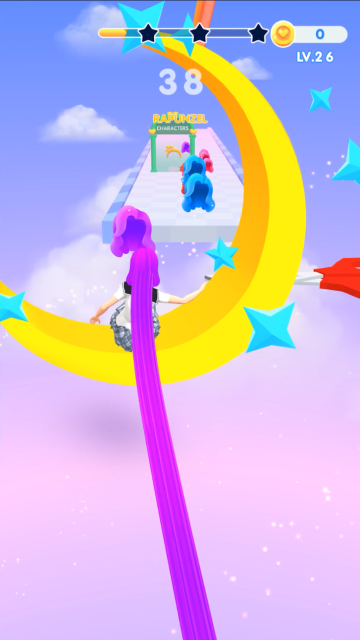 اسکرین شات 5 بازی Dancing Hair: Dress Up