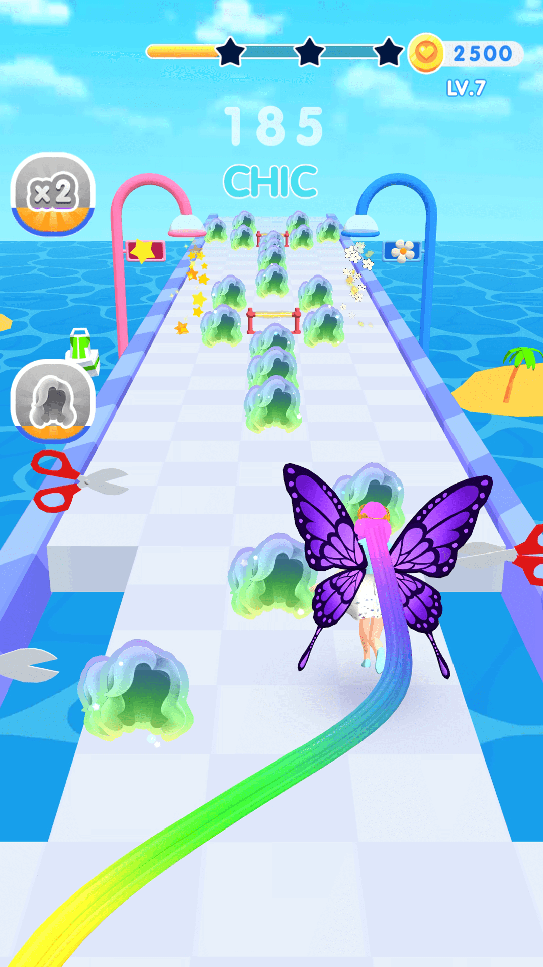 اسکرین شات 6 بازی Dancing Hair: Dress Up