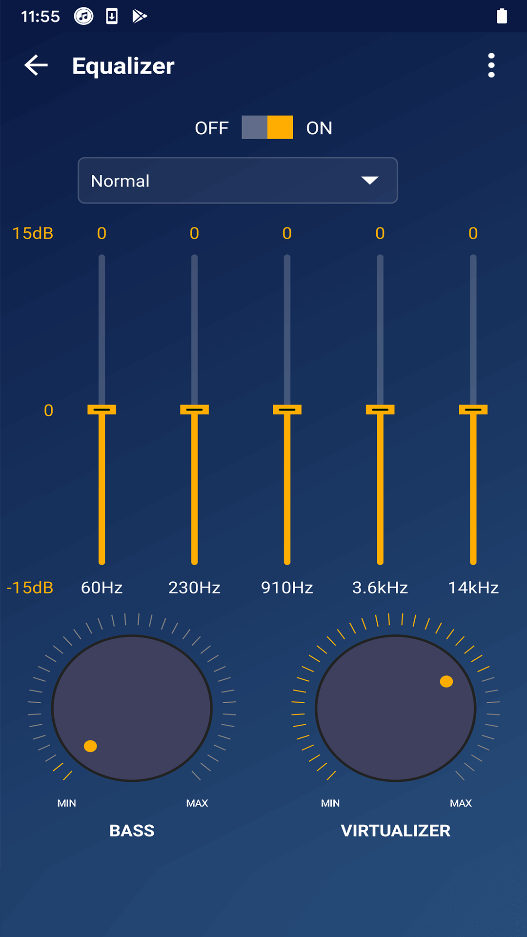 اسکرین شات 4 برنامه Music Player - MP3 Player