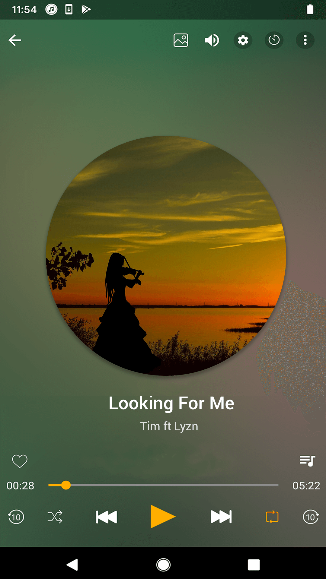 اسکرین شات 8 برنامه Music Player - MP3 Player