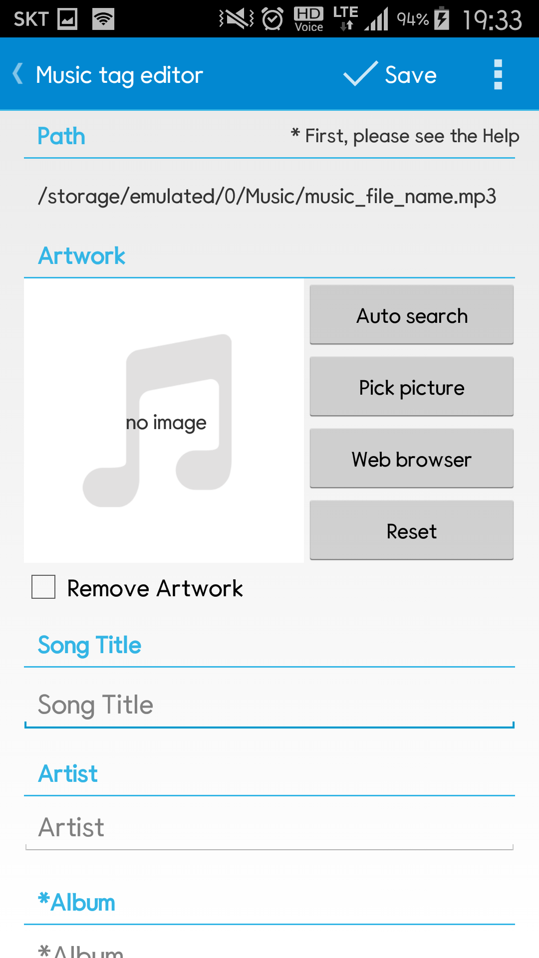 اسکرین شات 3 برنامه Star Music Tag Editor