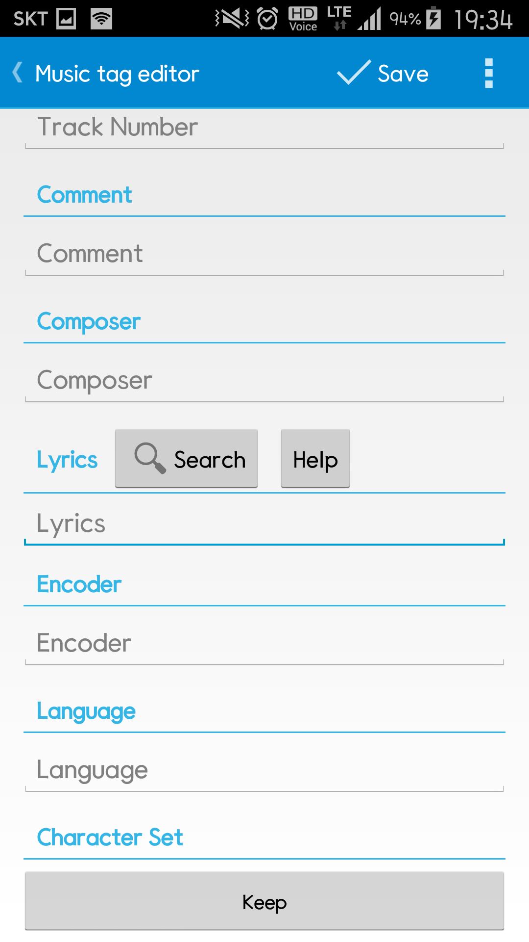 اسکرین شات 4 برنامه Star Music Tag Editor