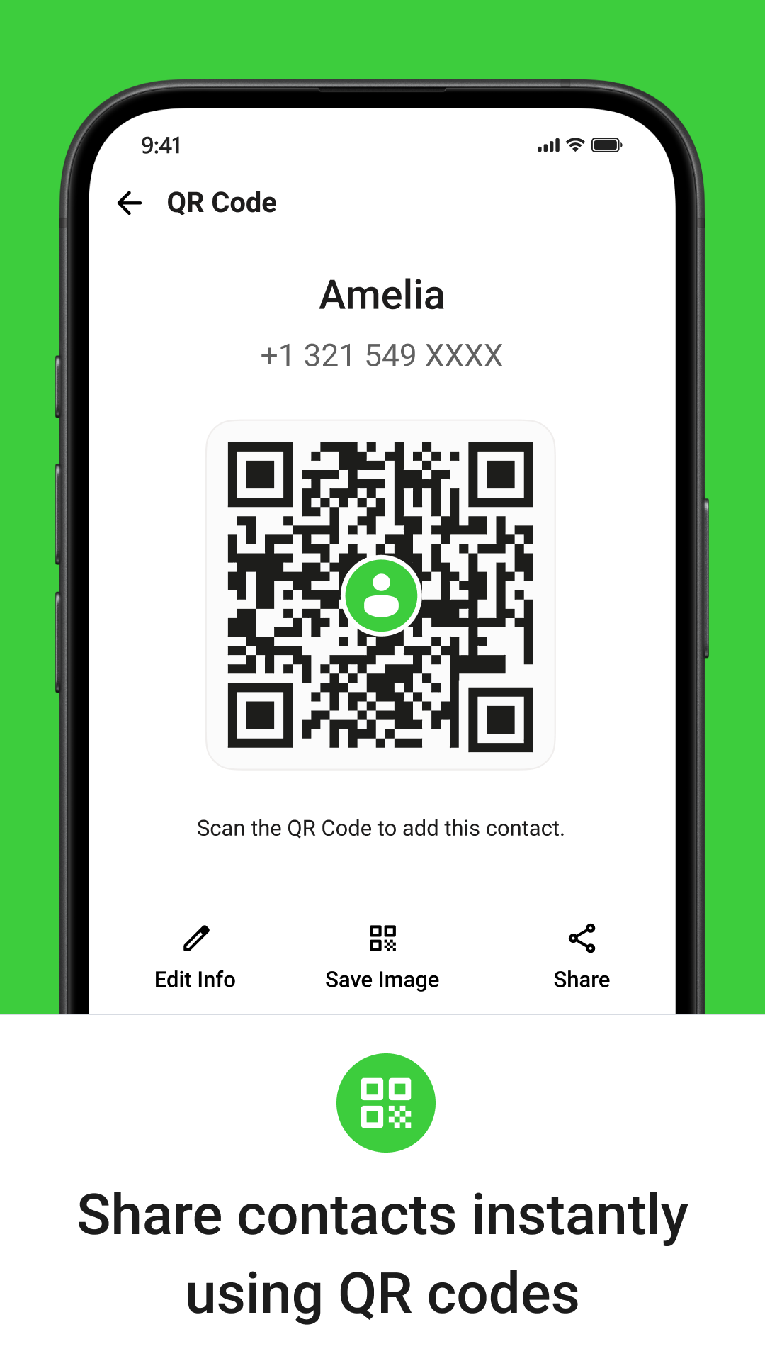 اسکرین شات 6 برنامه Phone Contacts