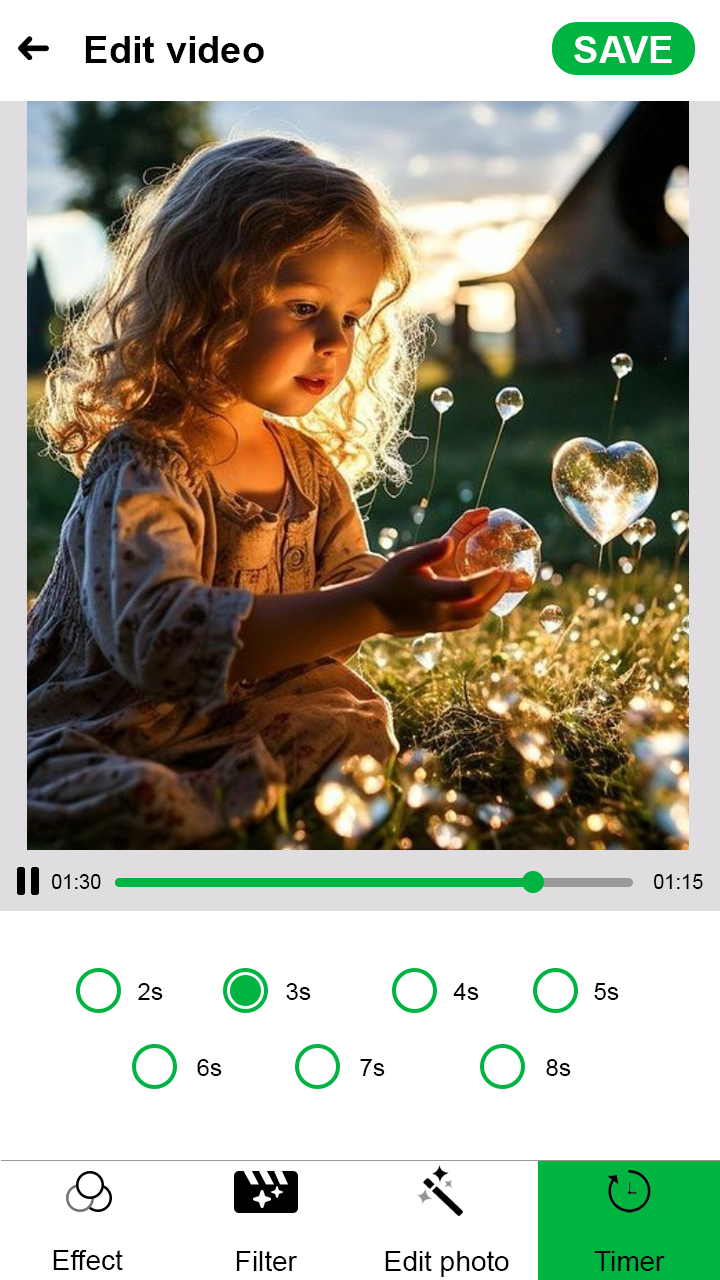 اسکرین شات 7 برنامه Photo video maker