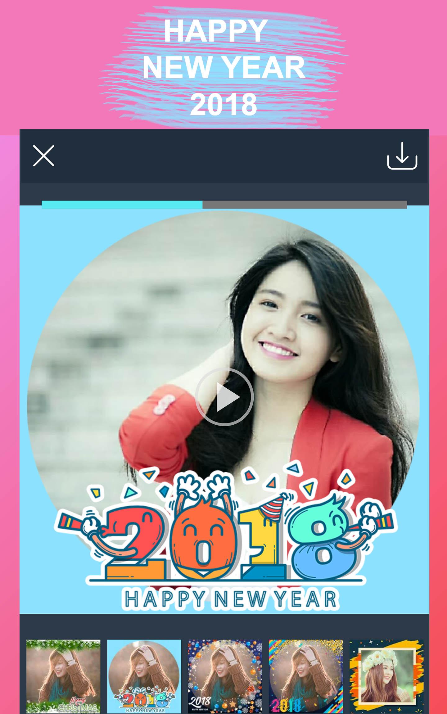 اسکرین شات 1 برنامه Video Maker With Music