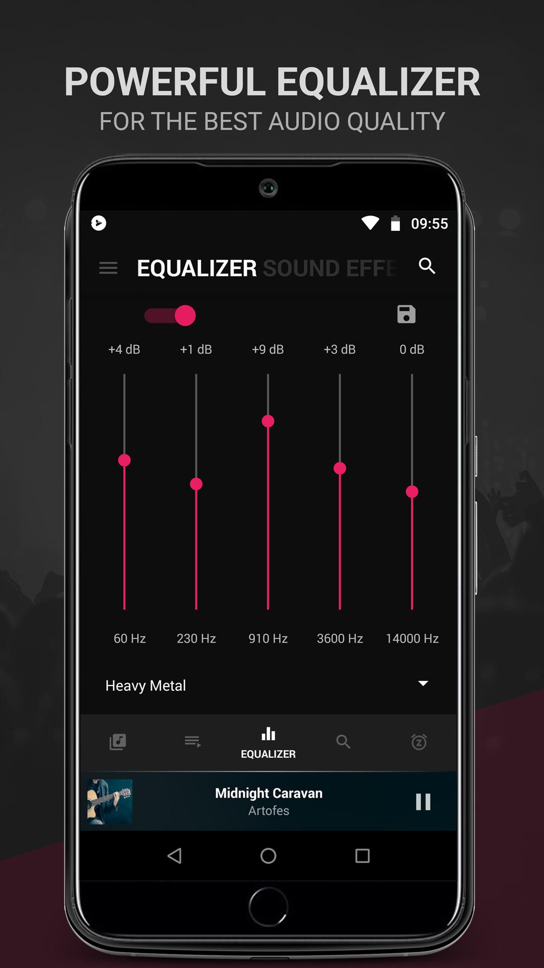اسکرین شات 7 برنامه BlackPlayer Music Player