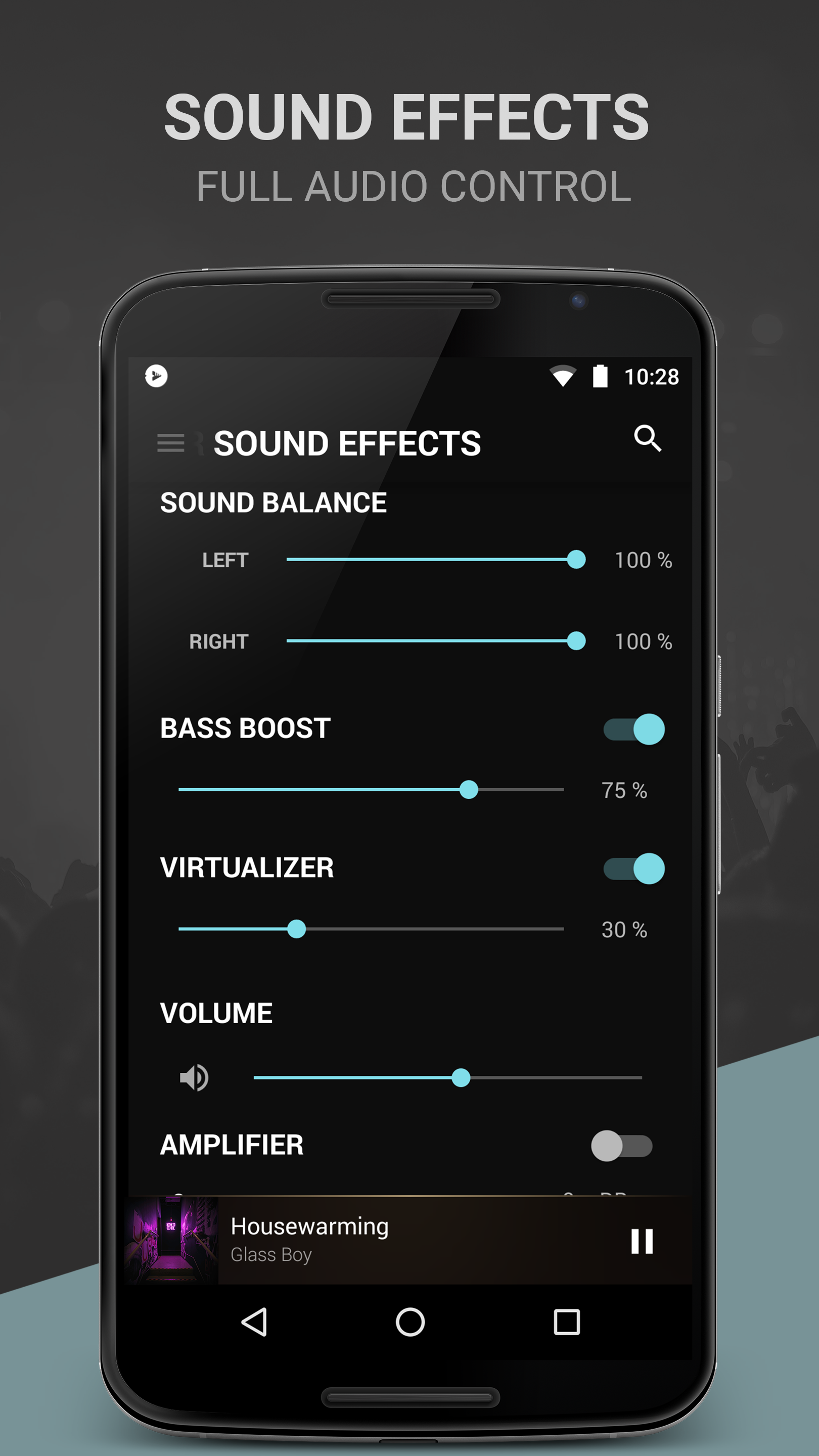 اسکرین شات 3 برنامه BlackPlayer Music Player