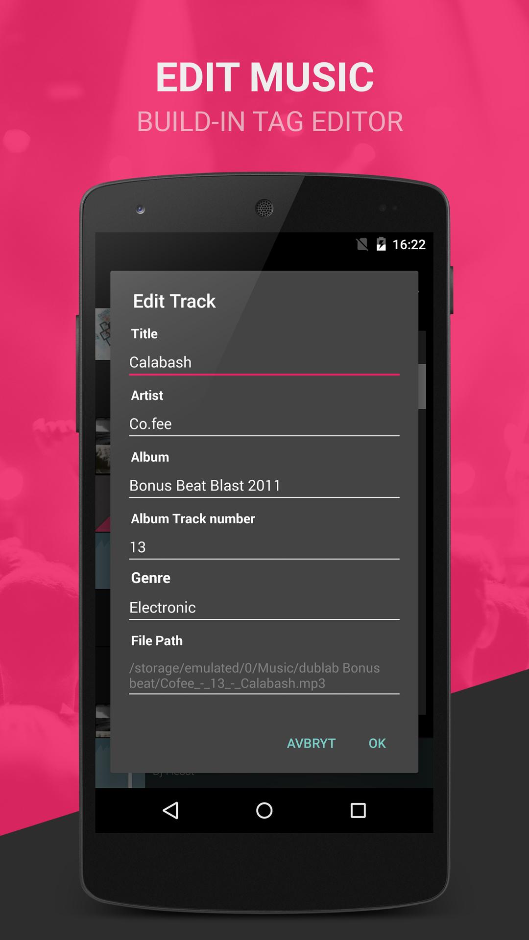 اسکرین شات 6 برنامه BlackPlayer Music Player