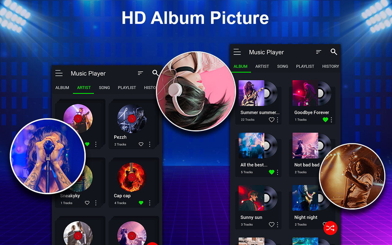 اسکرین شات 6 برنامه CD music player